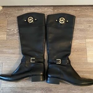 Micheal Kors Leather Boots